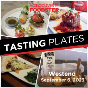 Tasting Plates Westend on September 6